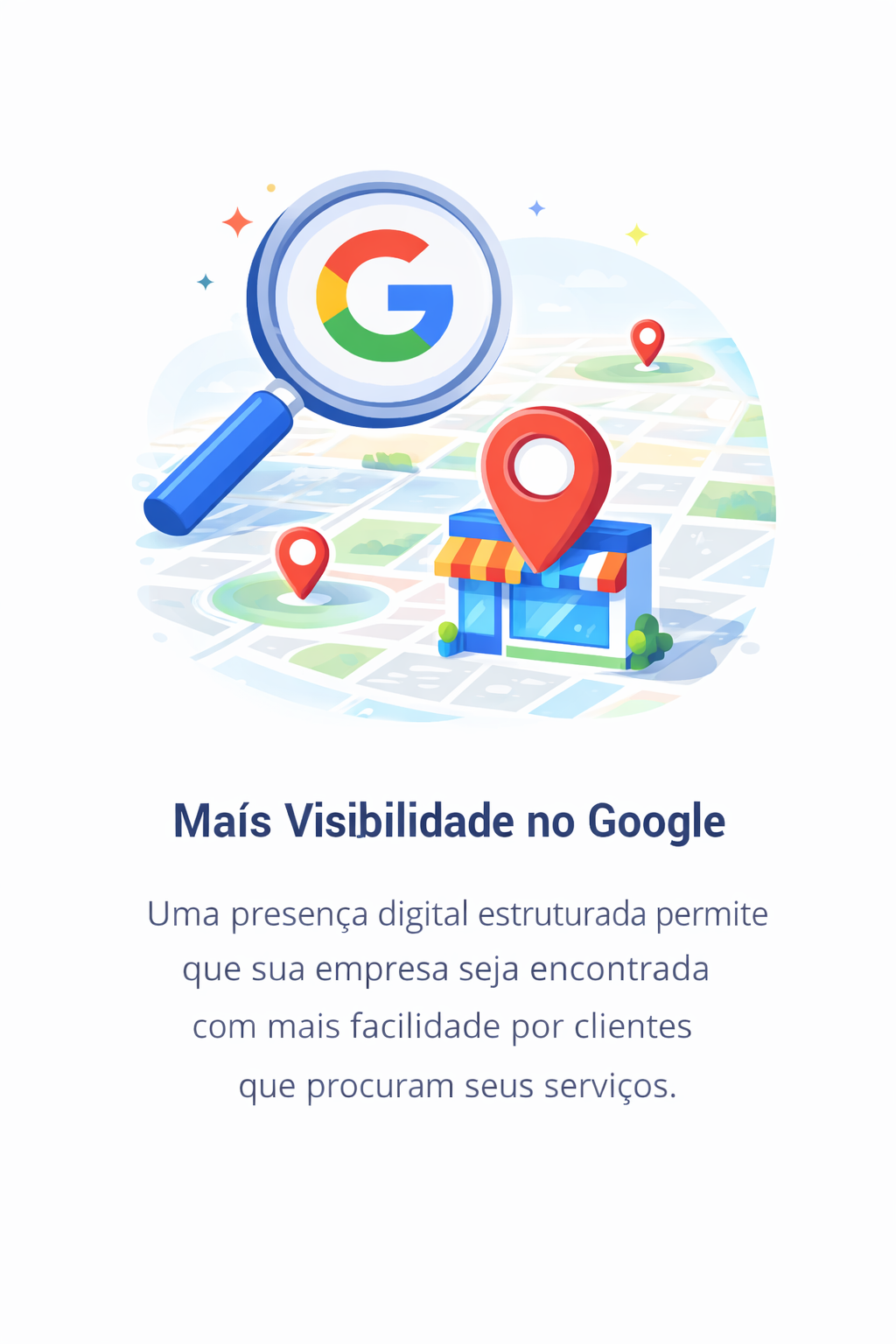 Empresa ganhando mais visibilidade no Google através de presença digital estratégica.